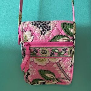 Pink floral Vera Bradley purse